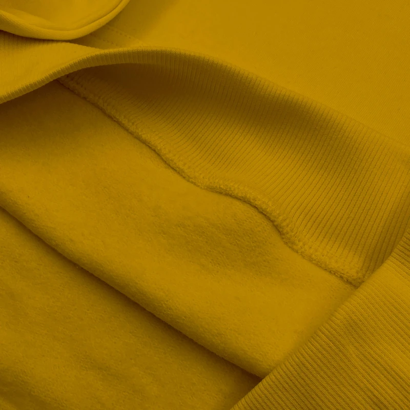 هودی زنانه فانتازیو مدل نئو رنگ خردلی - تصویر 3